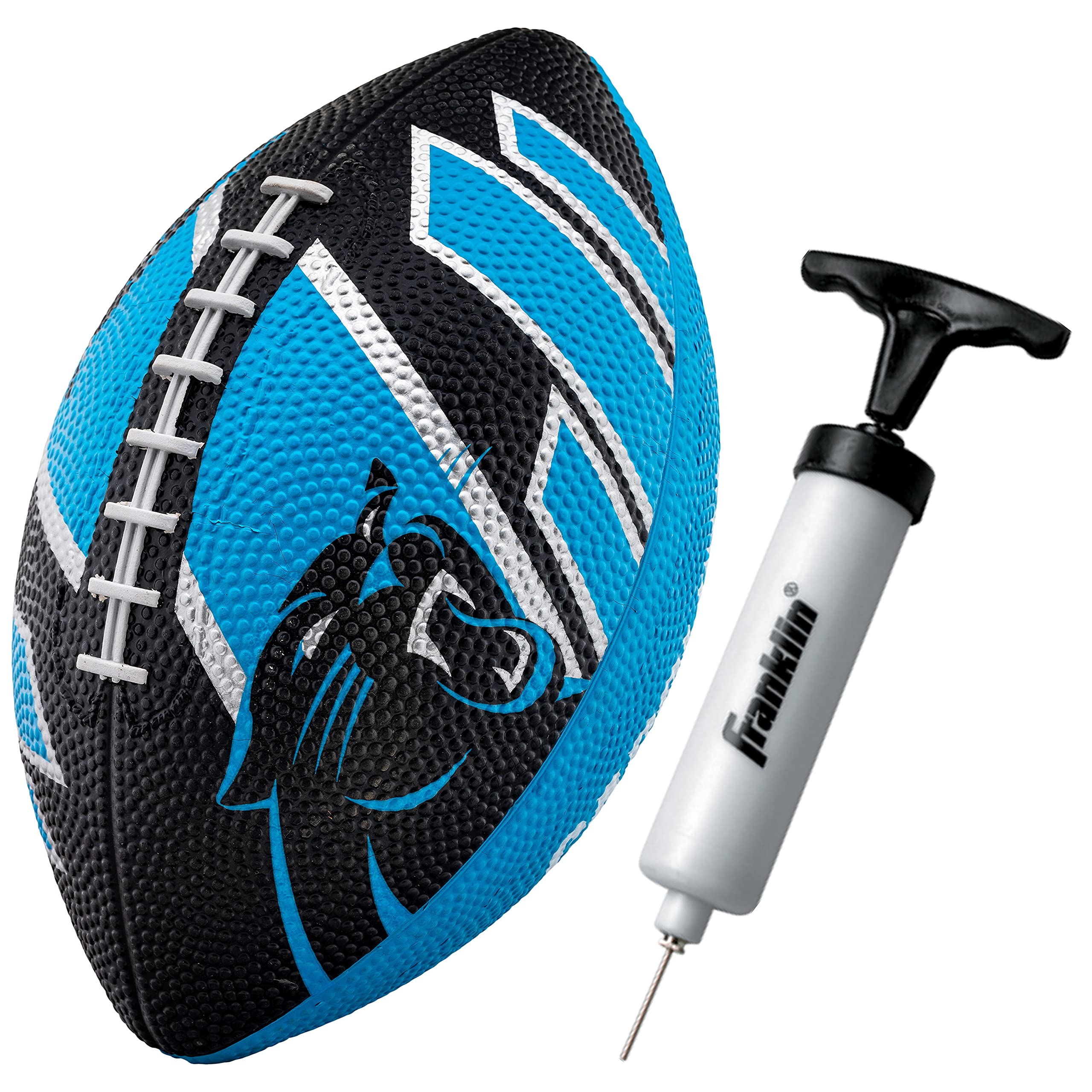 Franklin Sports NFL Team Footballs - Rubber Youth Mini Footballs for All NFL Teams - Kids Junior 8.5" Football - Official NFL Licensed Footballs
